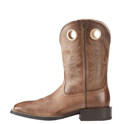 Ariat Western: Sport Ranger Botas Western Hombre - Marrones (QEHKA4709)